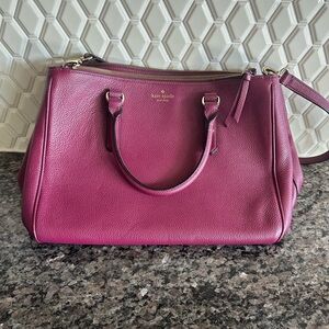 Kate Spade maroon bag